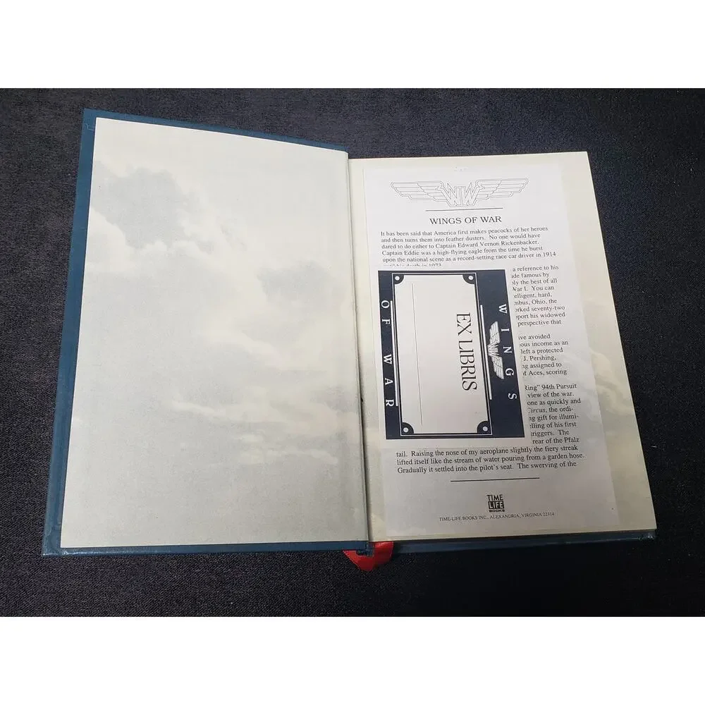 Vintage Wings of War-Fighting the Flying Circus by Rickenbacker | Time Life Book